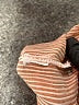 Fate Orange Long Sleeve Button-Down Shirt Size S - photo 8