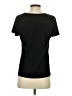 Basic Editions Black Short Sleeve Top Size S - photo 2