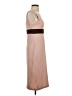 BCBGMAXAZRIA Color Block Tan Casual Dress Size 4 - photo 4