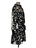 Topshop 100% Polyester Animal Print Black Cocktail Dress Size 12 - photo 4