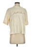 Nike 100% Cotton Ivory Short Sleeve Turtleneck Size S - photo 1