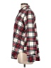 Ann Taylor LOFT Plaid Red Long Sleeve Blouse Size L - photo 5