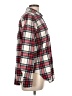 Ann Taylor LOFT Plaid Red Long Sleeve Blouse Size L - photo 4