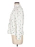 Croft & Barrow 100% Cotton Hearts White Long Sleeve Blouse Size M (petite) - photo 5