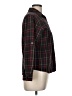 Kate Hill Plaid Black Long Sleeve Button-Down Shirt Size 6 - photo 4