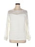 Shein 100% Acrylic Ivory Pullover Sweater Size 6 - photo 1