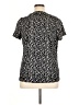 Notations Polka Dots Black Short Sleeve Henley Size XL - photo 2