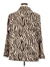 Liz & Me Animal Print Brown Blazer Size 2X - photo 2