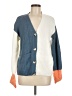 Listicle Color Block Blue Cardigan Size M - photo 1