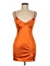 Better be Solid Orange Cocktail Dress Size M - photo 1