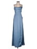 BHLDN 100% Polyester Blue Cocktail Dress Size 0 - photo 1