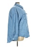 Unbranded 100% Polyester Blue 3/4 Sleeve Blouse Size 5X - photo 4