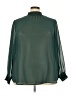 Torrid 100% Polyester Green Long Sleeve Blouse Size 3X Plus (3) - photo 1
