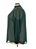 Torrid 100% Polyester Green Long Sleeve Blouse Size 3X Plus (3) - photo 5