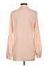 Calvin Klein 100% Polyester Color Block Pink Long Sleeve Blouse Size S - photo 2