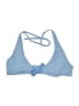 Aerie Chevron-herringbone Blue Swimsuit Top Size M - photo 1