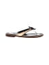 Brighton Silver Black Sandals Size 10 - photo 1