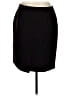 David Warren 100% Polyester Solid Black Formal Skirt Size 12 - photo 2