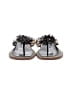 Brighton Silver Black Sandals Size 10 - photo 2