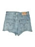 Levi's Stars Blue Denim Shorts Size 27 waist - photo 2