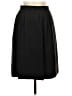 Carlisle 100% Silk Solid Black Silk Skirt Size 6 - photo 1