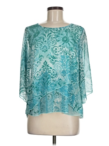 JM Collection 3/4 Sleeve Blouse (view 1)