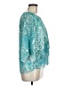 JM Collection Teal 3/4 Sleeve Blouse Size M (petite) - photo 4