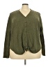 rue21 Green Long Sleeve Blouse Size 3X - photo 1