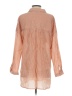 Fate Orange Long Sleeve Button-Down Shirt Size S - photo 2