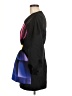 Mary Katrantzou 100% Polyester Graphic Black Cocktail Dress Size 6 - photo 5