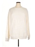 Assorted Brands Solid Ivory Sweatshirt Size XL - photo 1