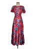 Sincerely Jules 100% Rayon Print Red Casual Dress Size XS - photo 1