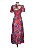 Sincerely Jules 100% Rayon Print Red Casual Dress Size XS - photo 2