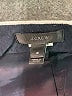 J.Crew 100% Cotton Chevron-herringbone Ivory Blue Formal Skirt Size 4 - photo 3