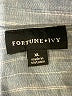 Fortune + Ivy Blue Sleeveless Button-Down Shirt Size XL - photo 7