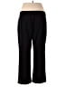 Gloria Vanderbilt Solid Black Dress Pants Size 18 - photo 2