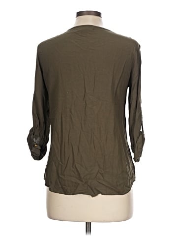 Paper Tee 3/4 Sleeve Blouse (view 2)