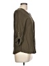 Paper Tee 100% Viscose Brown 3/4 Sleeve Blouse Size L - photo 4