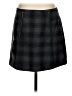 Kenar Plaid Gray Casual Skirt Size 4 - photo 1