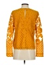 Moulinette Soeurs 100% Polyester Orange Long Sleeve Blouse Size S - photo 2