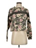 Enough About Me Camo Brown Pullover Sweater Size S - photo 1