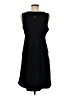 Eddie Bauer Solid Black Casual Dress Size M - photo 2