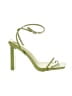 Public Desire Green Sandals Size 5 - photo 1