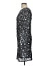 Aidan Mattox 100% Polyester Stars Silver Cocktail Dress Size 10 - photo 5