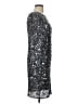 Aidan Mattox 100% Polyester Stars Silver Cocktail Dress Size 10 - photo 4