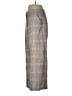 Veronica Beard 100% Linen Plaid Brown Casual Pants Size 8 - photo 5