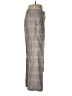 Veronica Beard 100% Linen Plaid Brown Casual Pants Size 8 - photo 4