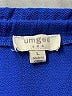 Umgee 100% Polyester Blue 3/4 Sleeve Blouse Size L - photo 7