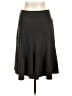 Ninety Solid Gray Casual Skirt Size L - photo 2