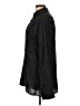 Vince. Solid Black Long Sleeve Button-Down Shirt Size L - photo 5
